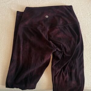 Lululemon Athletica 25 inch align size 4